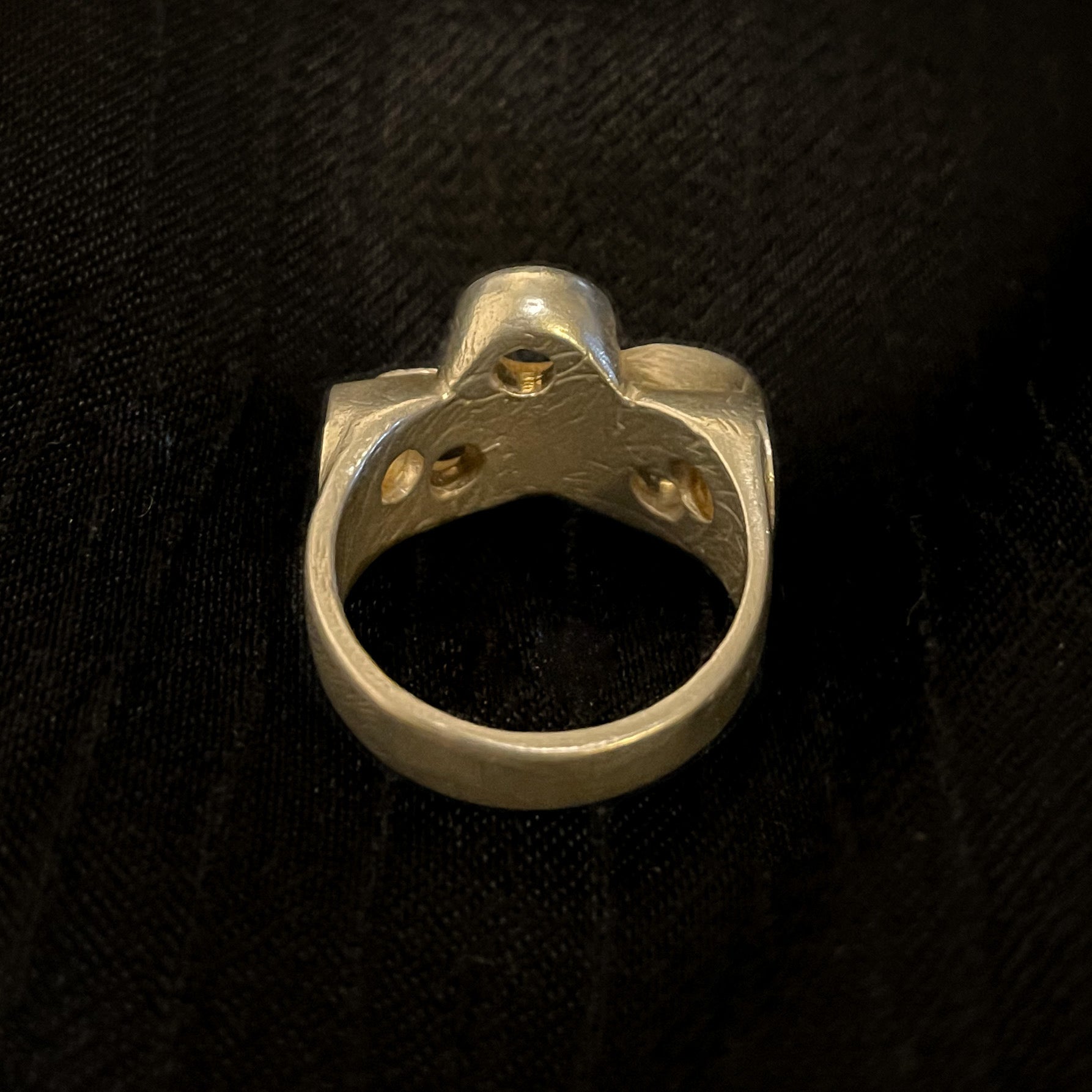 Gold and Silver Ring